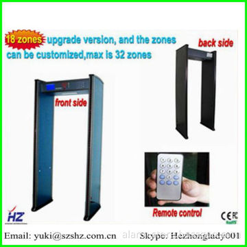 HZ-1800 5.7 inch LCD 18 zones waterproof security door frame